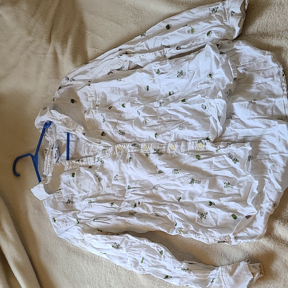 Button Down Plant shirt